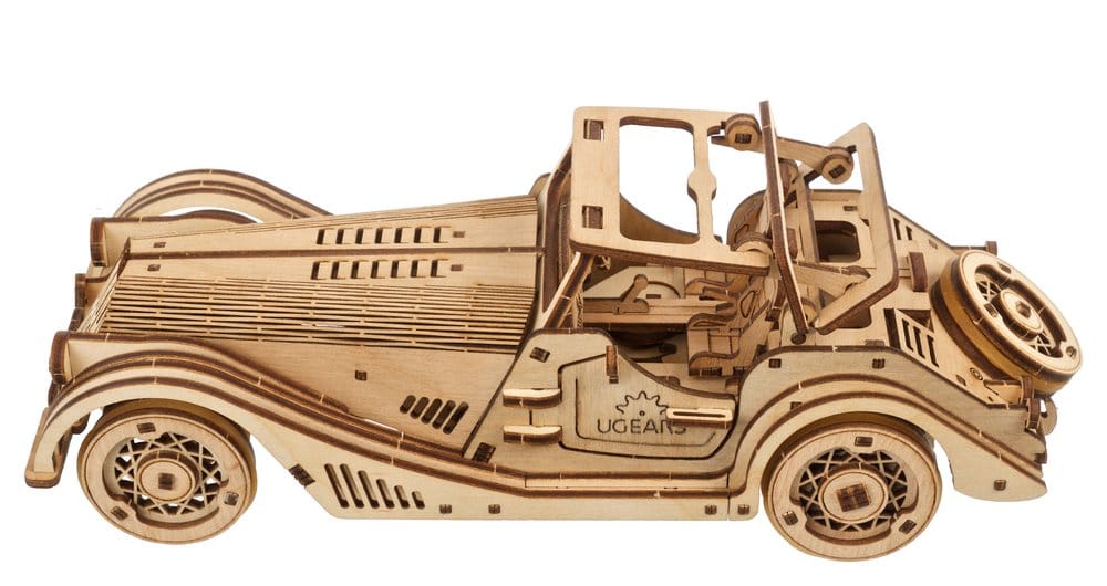 Ugears 3D Wooden Puzzle Sports Car Rapid Mouse