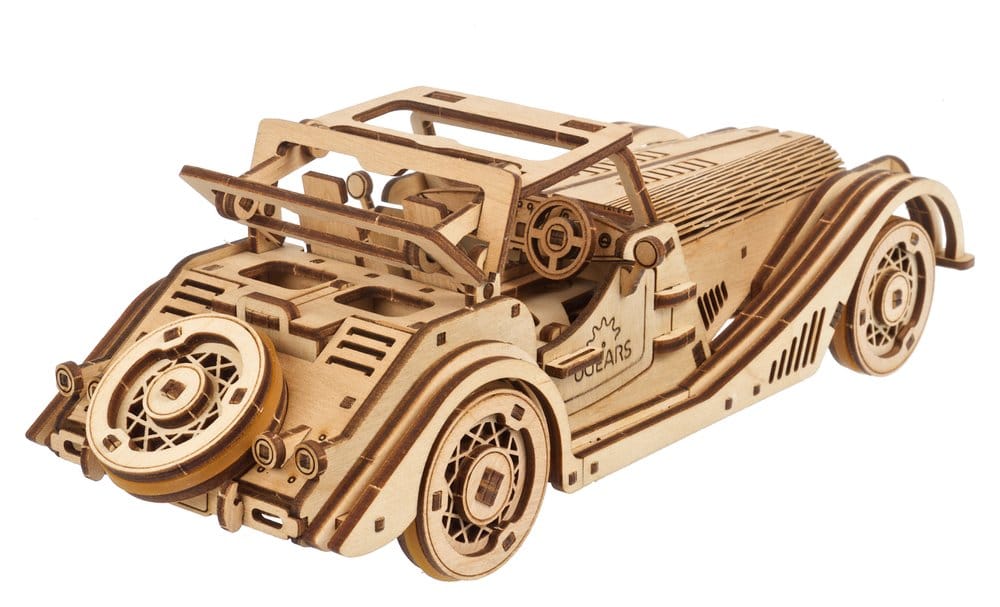 Ugears 3D Wooden Puzzle Sports Car Rapid Mouse