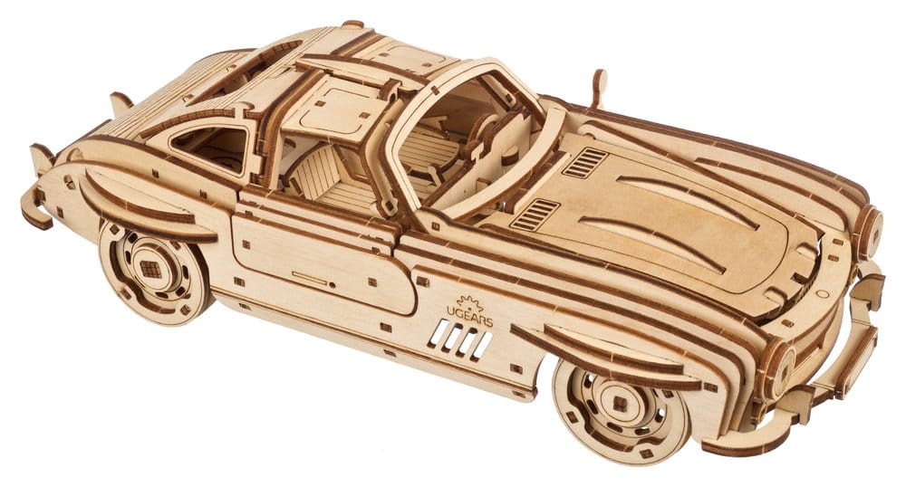 Ugears 3D Wooden Puzzle Winged Sports Coupe