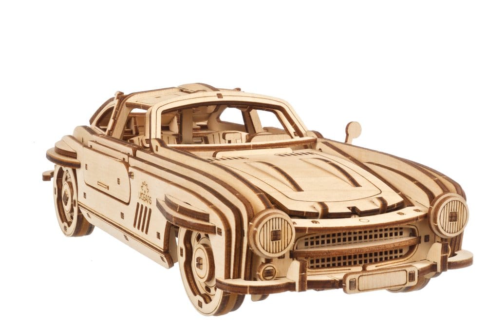Ugears 3D Wooden Puzzle Winged Sports Coupe