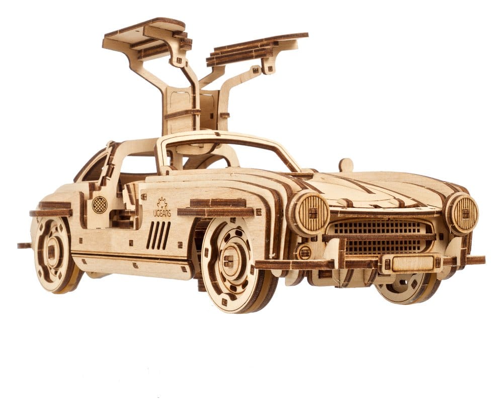 Ugears 3D Wooden Puzzle Winged Sports Coupe