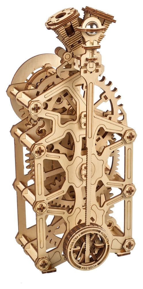Ugears 3D Wooden Puzzle Engine Clock