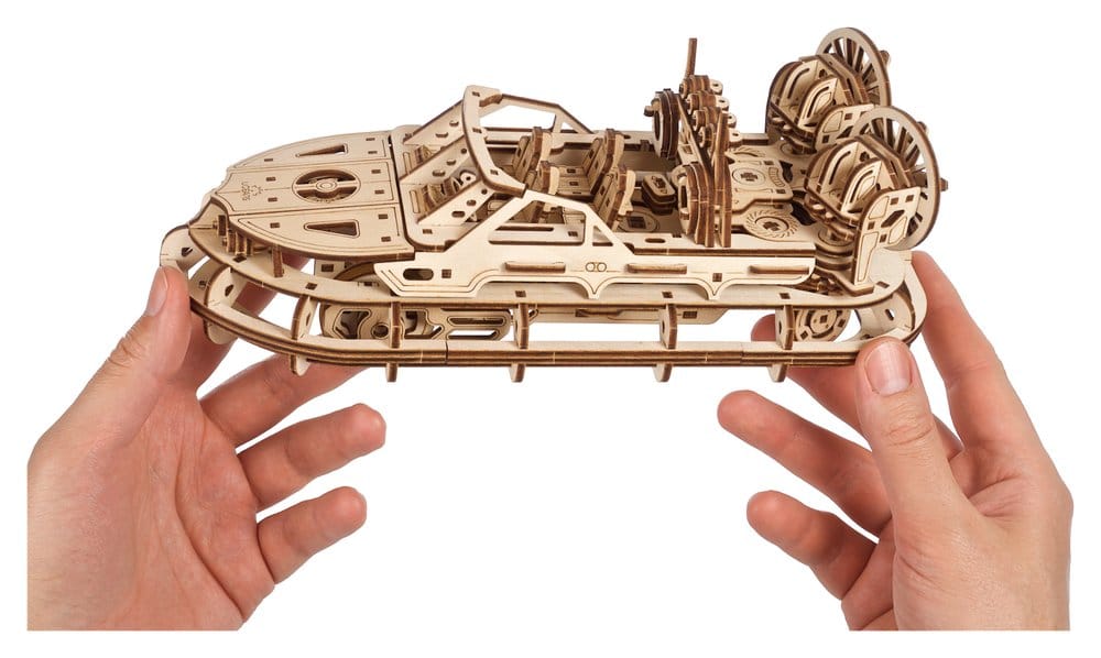 Ugears 3D Wooden Puzzle Rescue Hovercraft