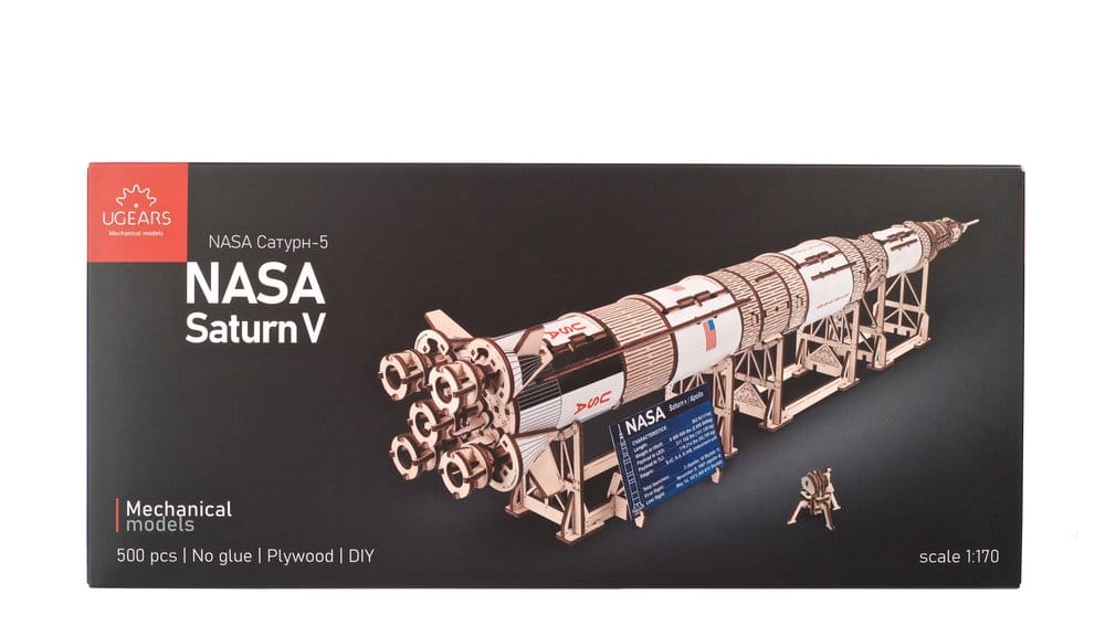NASA 3D Wooden Puzzle Saturn V