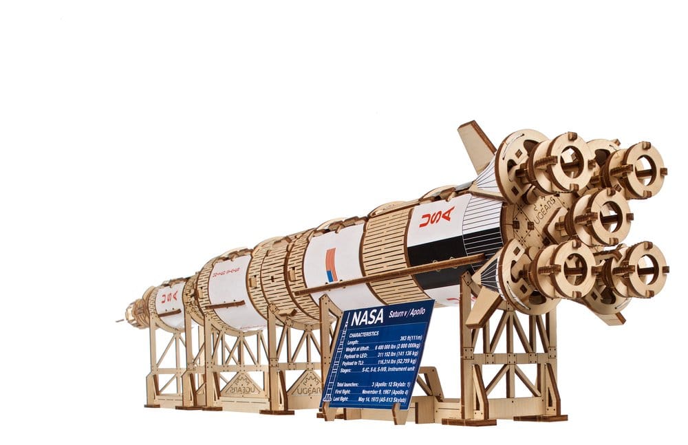 NASA 3D Wooden Puzzle Saturn V