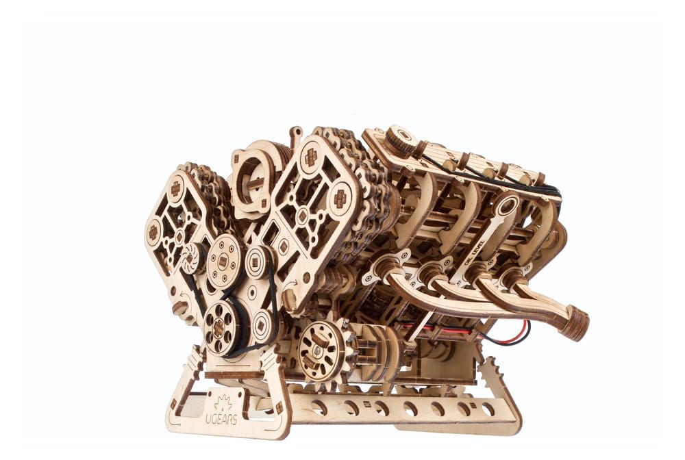 Ugears 3D Wooden Puzzle V8 Engine