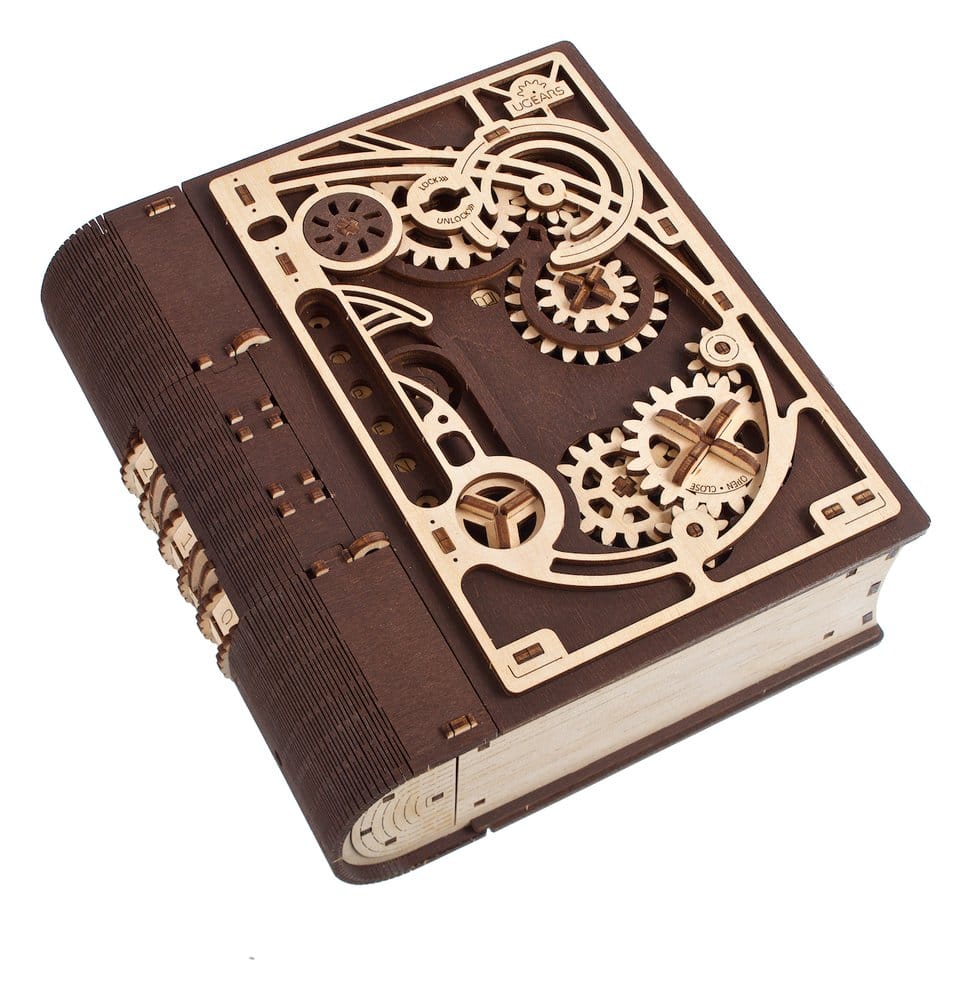 Ugears 3D Wooden Puzzle Book of Secrets