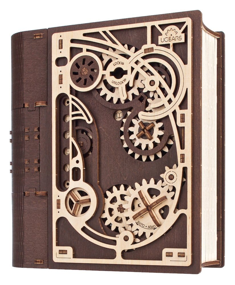 Ugears 3D Wooden Puzzle Book of Secrets