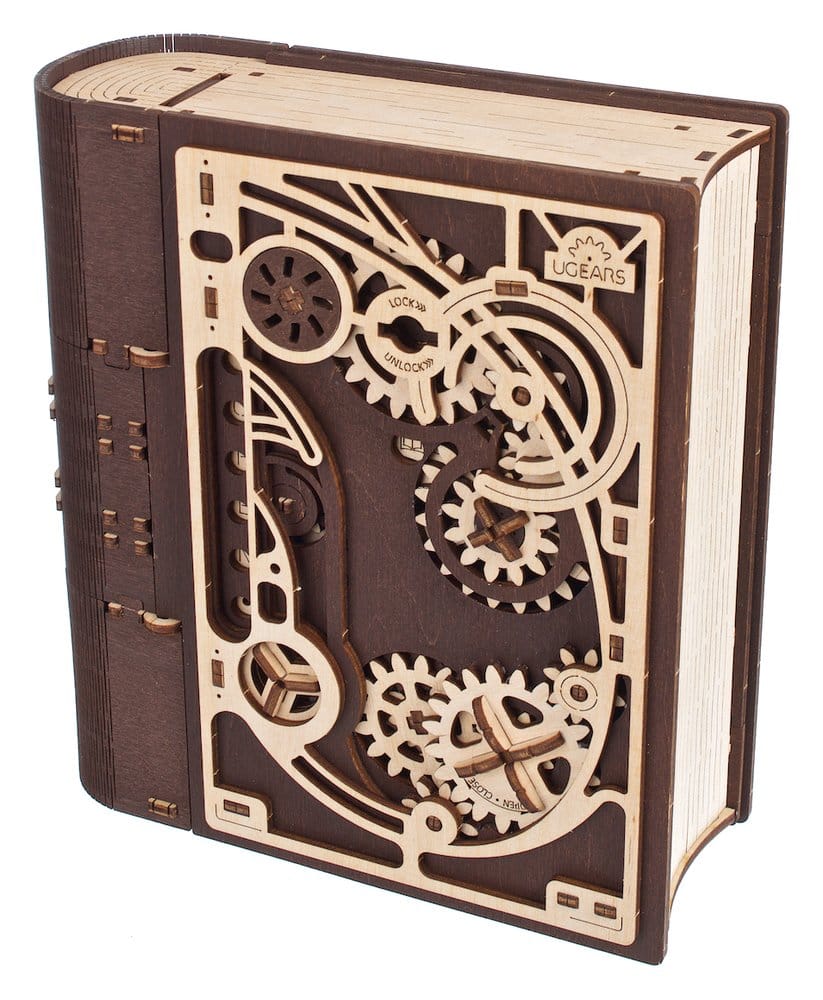 Ugears 3D Wooden Puzzle Book of Secrets