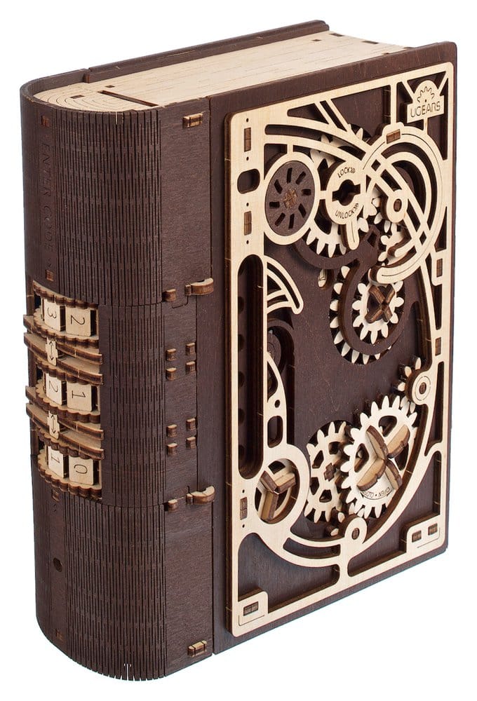Ugears 3D Wooden Puzzle Book of Secrets