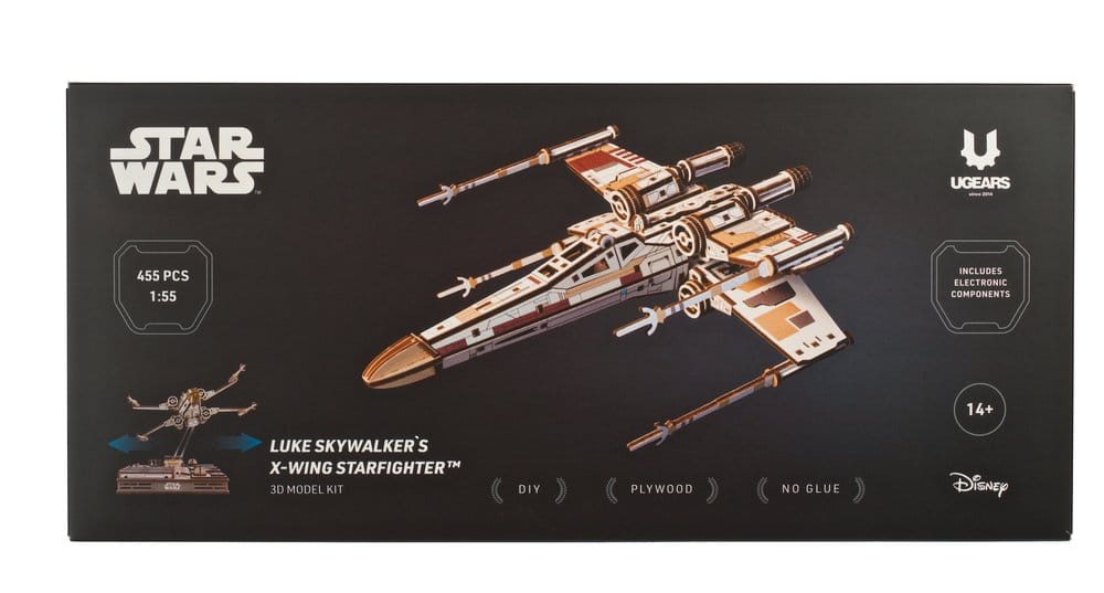 Star Wars 3D Wooden Puzzle Luke Skywalker's X-Wing Starfighter