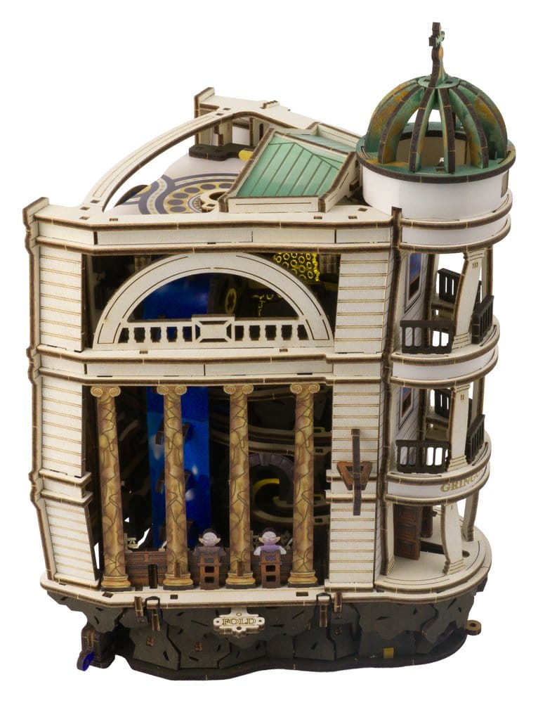 Harry Potter 3D Wooden Puzzle Gringotts Bank Marble Run