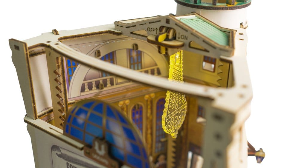 Harry Potter 3D Wooden Puzzle Gringotts Bank Marble Run