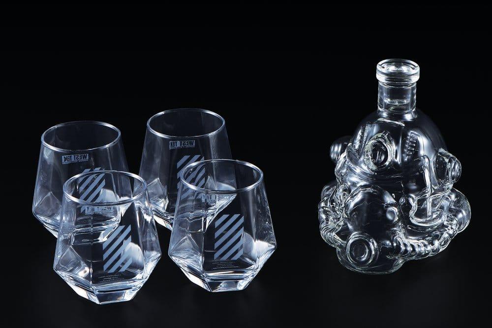 Fallout Decanter 5 Delars Set T-51 Ukonic