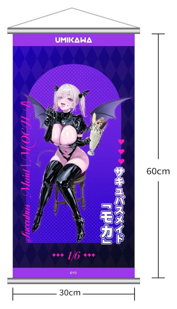 Original Character PVC-figur 1/6 Succubus Maid Moka Deluxe Edition 22 cm