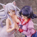 Nekomonogatari Monogatari Series PVC Figurer Tsubasa Hanekawa Set (re-run) 19 cm Union Creative