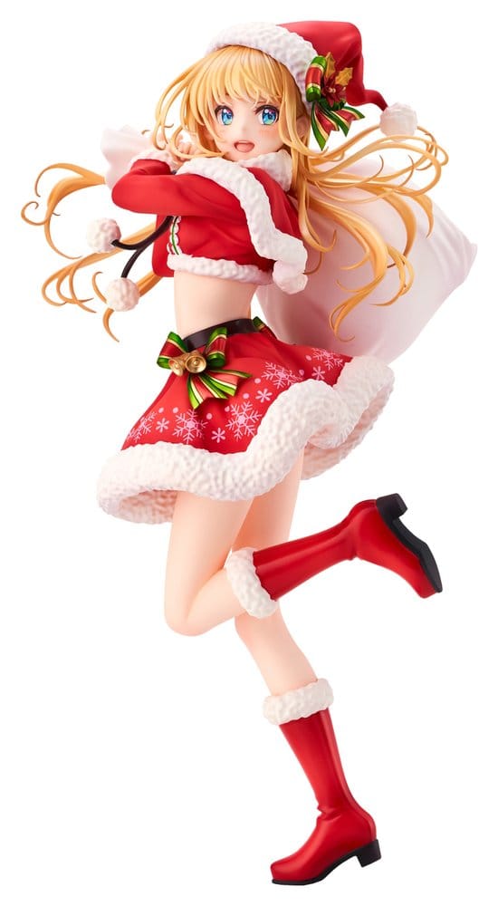 Original PVC-figur av Karaktär Santa Girl illustrerad av En Morikura, 29 cm