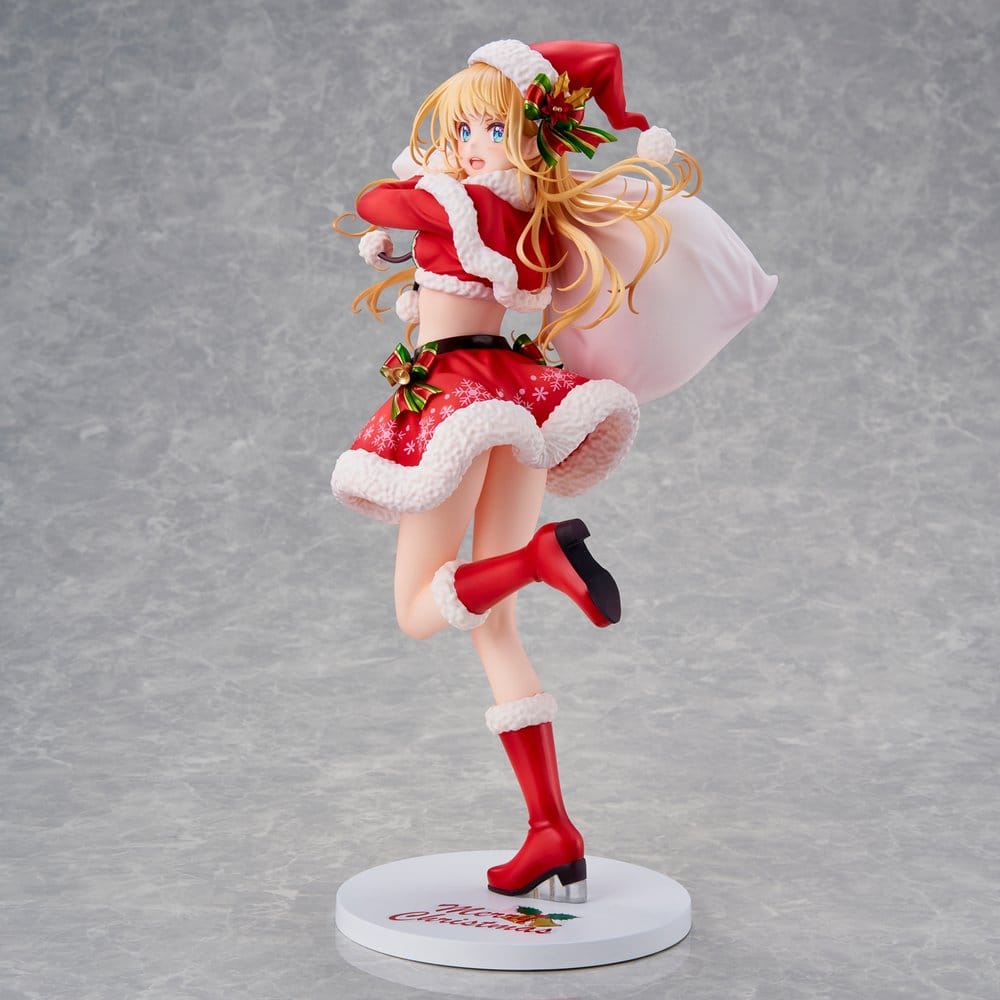 Original PVC-figur av Karaktär Santa Girl illustrerad av En Morikura, 29 cm