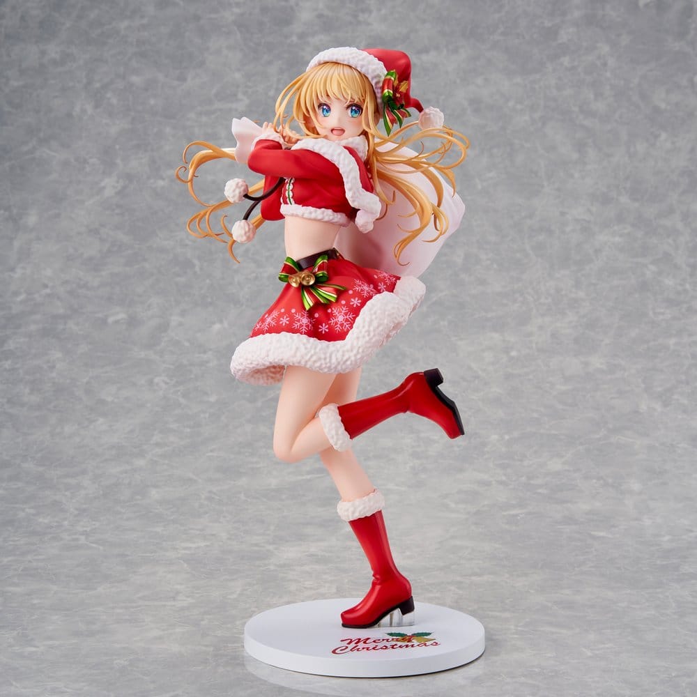 Original PVC-figur av Karaktär Santa Girl illustrerad av En Morikura, 29 cm