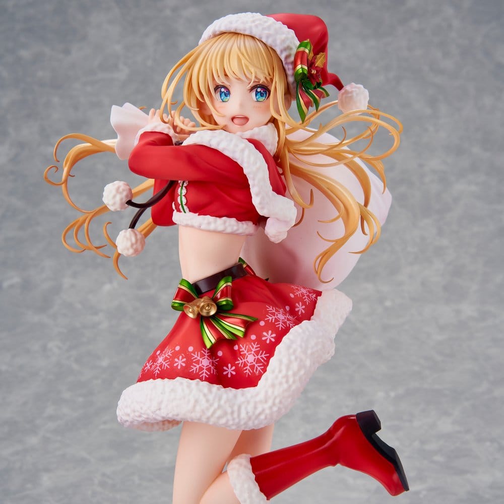 Original PVC-figur av Karaktär Santa Girl illustrerad av En Morikura, 29 cm