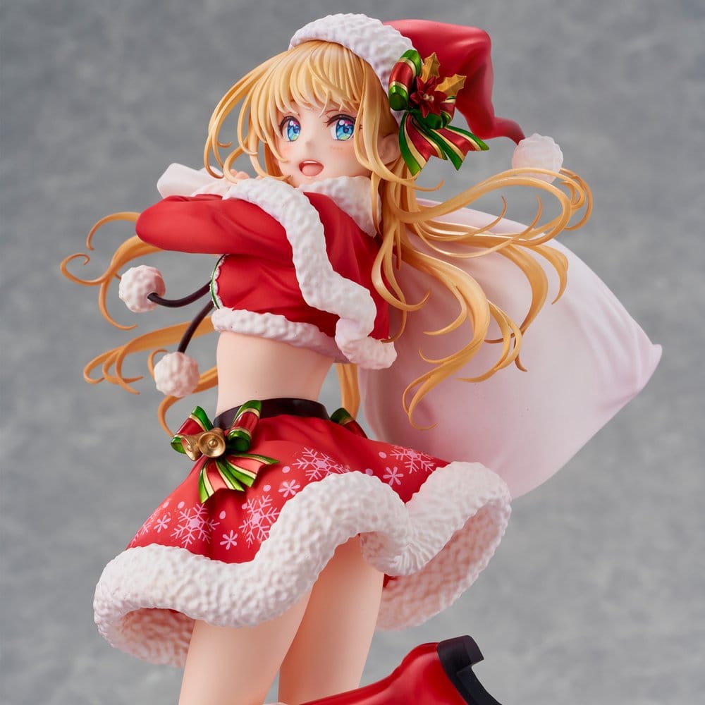 Original PVC-figur av Karaktär Santa Girl illustrerad av En Morikura, 29 cm