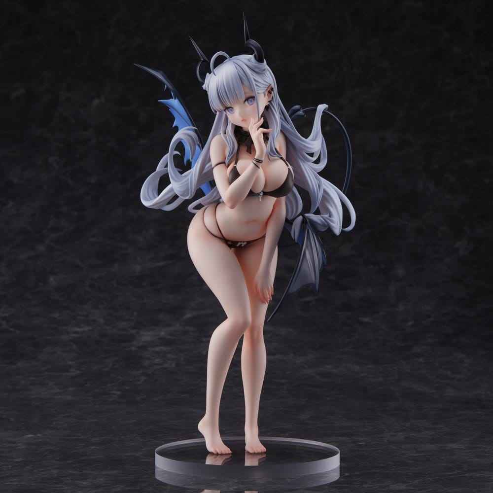 Nekojira Illustration PVC-figur Thea-chan Otryckt upplaga 27 cm