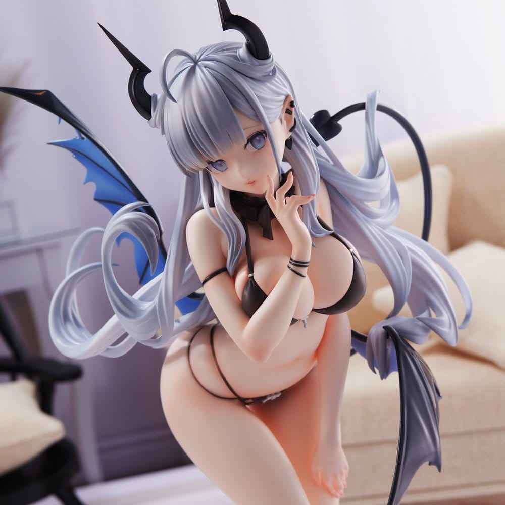 Nekojira Illustration PVC-figur Thea-chan Otryckt upplaga 27 cm