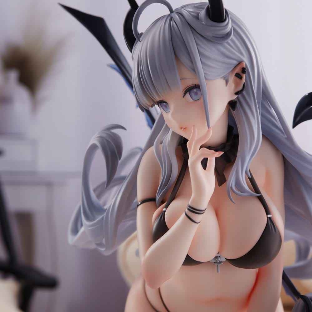 Nekojira Illustration PVC-figur Thea-chan Otryckt upplaga 27 cm