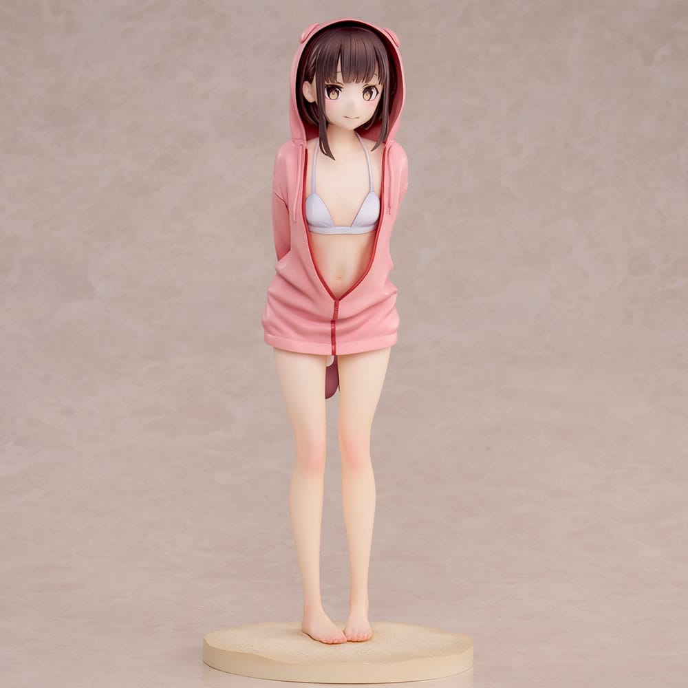 Original Character PVC Figur Swimsuit Hoodie Misaki Illustration av Jonsun 26 cm Union Creative