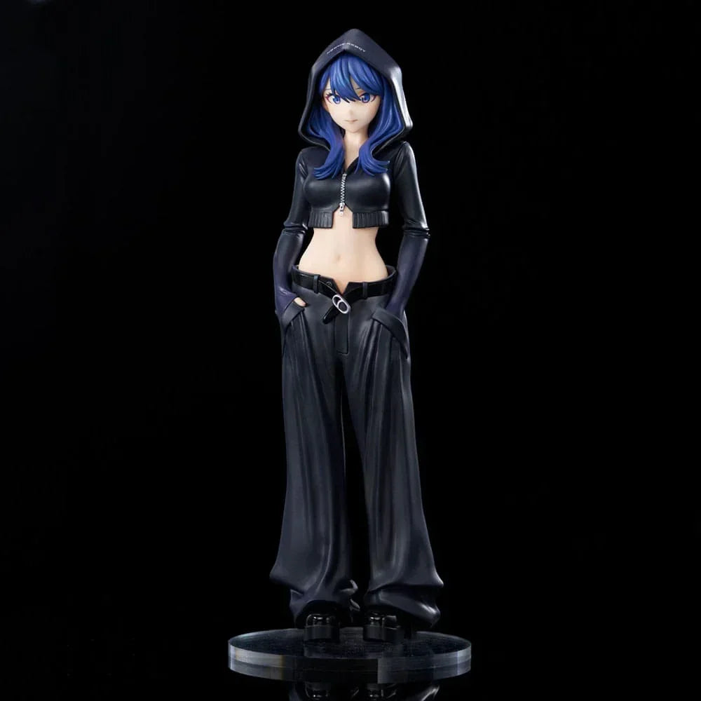 Gridman Universe Zozo Black Collection Statue Rikka Takarada 24 cm Union Creative