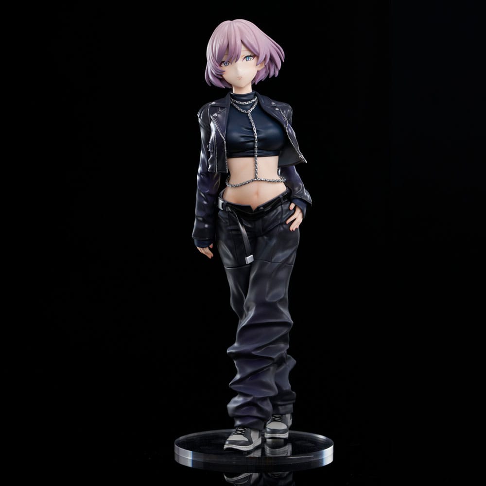 Gridman Universe Zozo Black Collection Statue Mujina 25 cm Union Creative