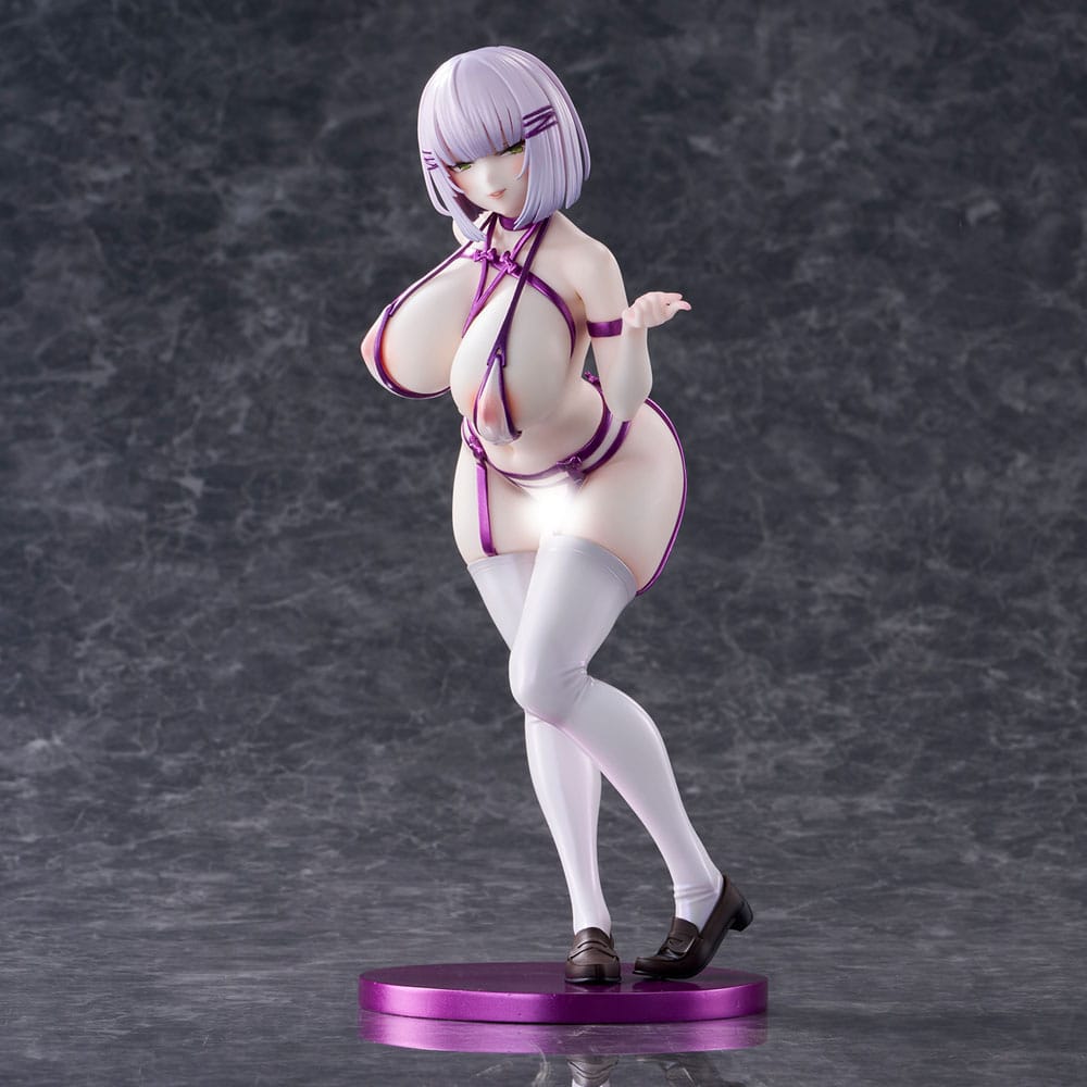 Original Character PVC Figur Silver-haired girl Illustration av Mitsudoue 25 cm Union Creative