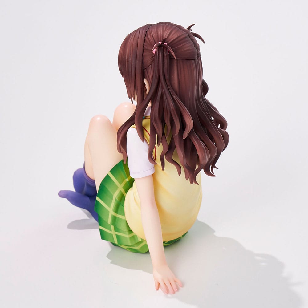 To Love-Ru Darkness Skoluniformserie PVC-figur Mikan Yuki – Gymnasieelev, cirka 15 cm