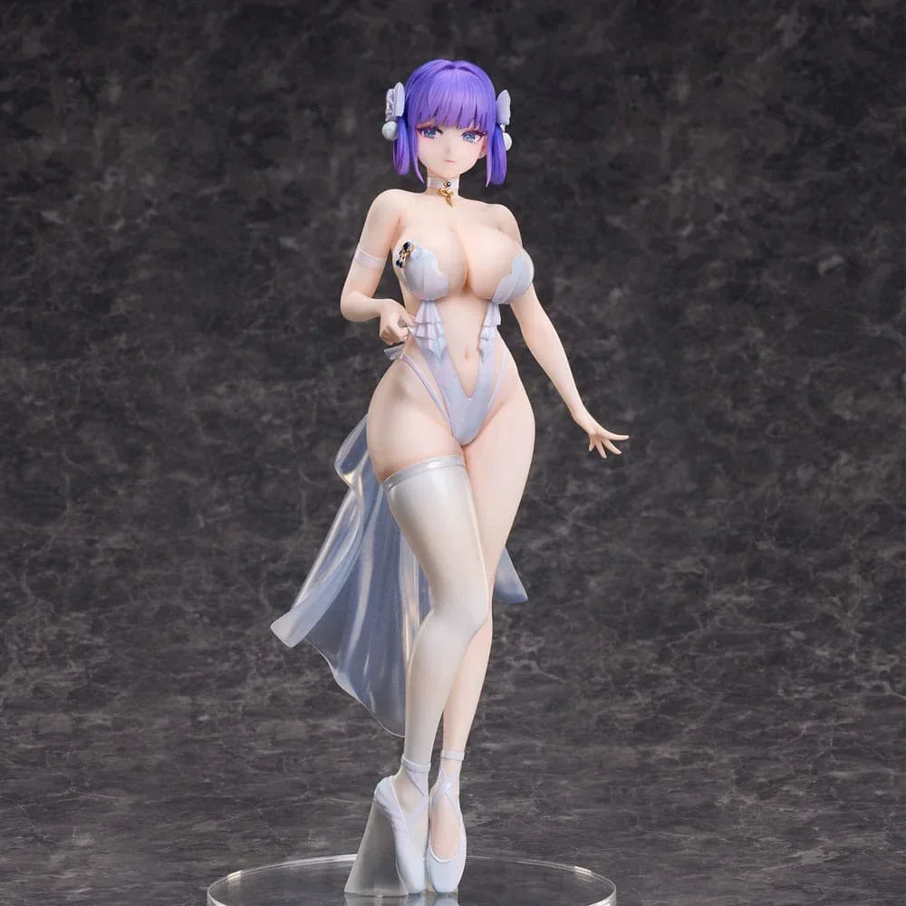 Original Character PVC Figur 1/6 White Queen Lume Illustrerad av Chrysa - 29 cm Union Creative