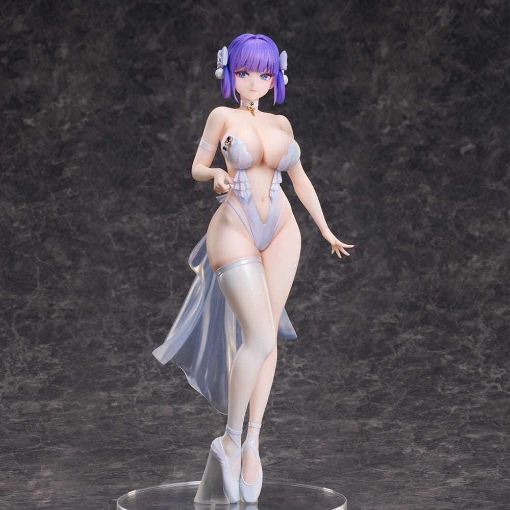 Original Character PVC Figur 1/6 White Queen Lume Illustrerad av Chrysa - 29 cm Union Creative