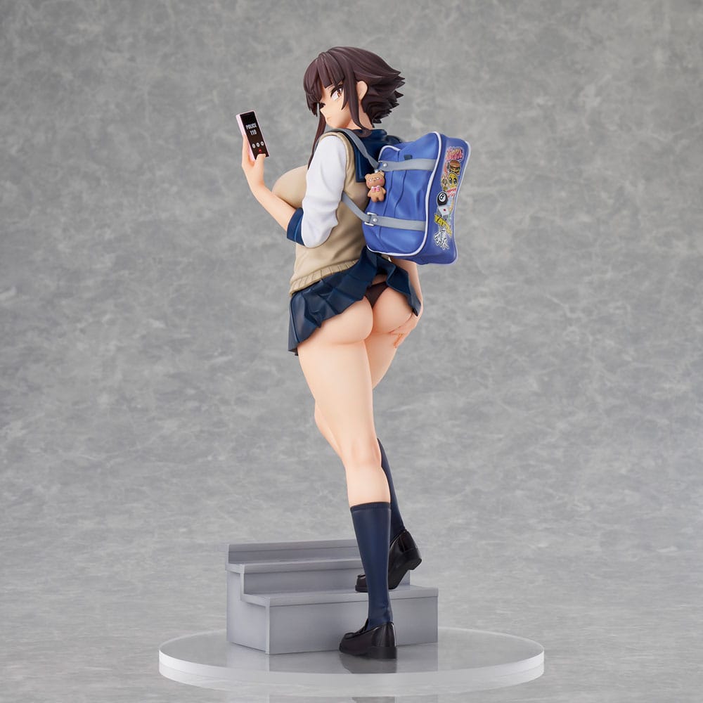 Original Character PVC Figur Tsubomioka Happa-chan Illustrerad av Jobujun 28 cm Union Creative