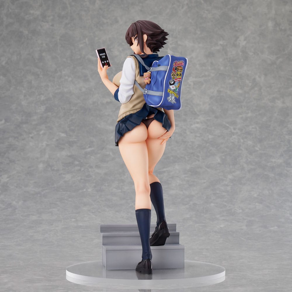 Original Character PVC Figur Tsubomioka Happa-chan Illustrerad av Jobujun 28 cm Union Creative