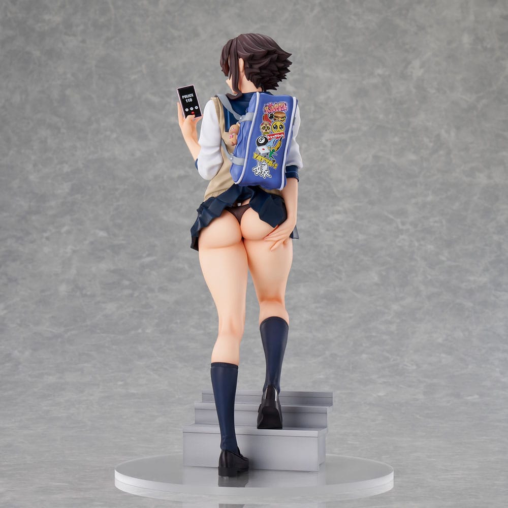 Original Character PVC Figur Tsubomioka Happa-chan Illustrerad av Jobujun 28 cm Union Creative