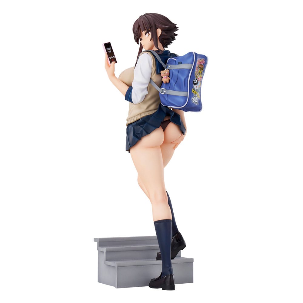 Original Character PVC Figur Tsubomioka Happa-chan Illustrerad av Jobujun 28 cm Union Creative
