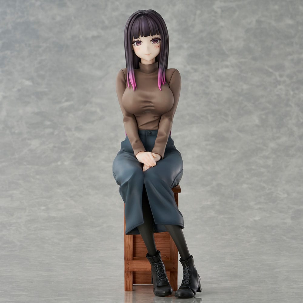 Original Karaktär PVC Figur Reika-sensei från Konstklubben Illustrerad av Anteiru 22 cm Union Creative