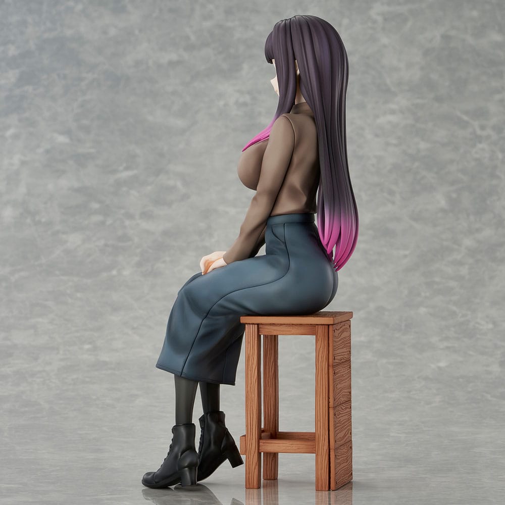 Original Karaktär PVC Figur Reika-sensei från Konstklubben Illustrerad av Anteiru 22 cm Union Creative