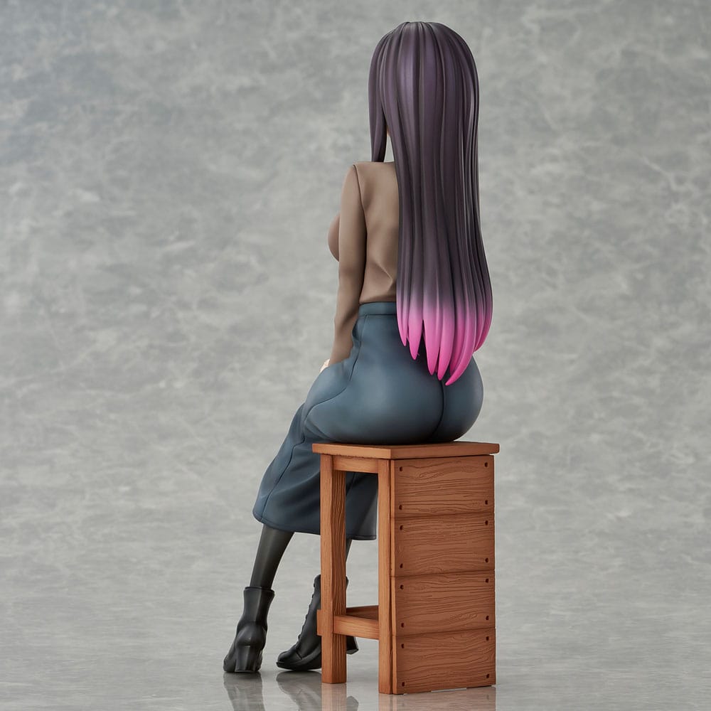 Original Karaktär PVC Figur Reika-sensei från Konstklubben Illustrerad av Anteiru 22 cm Union Creative