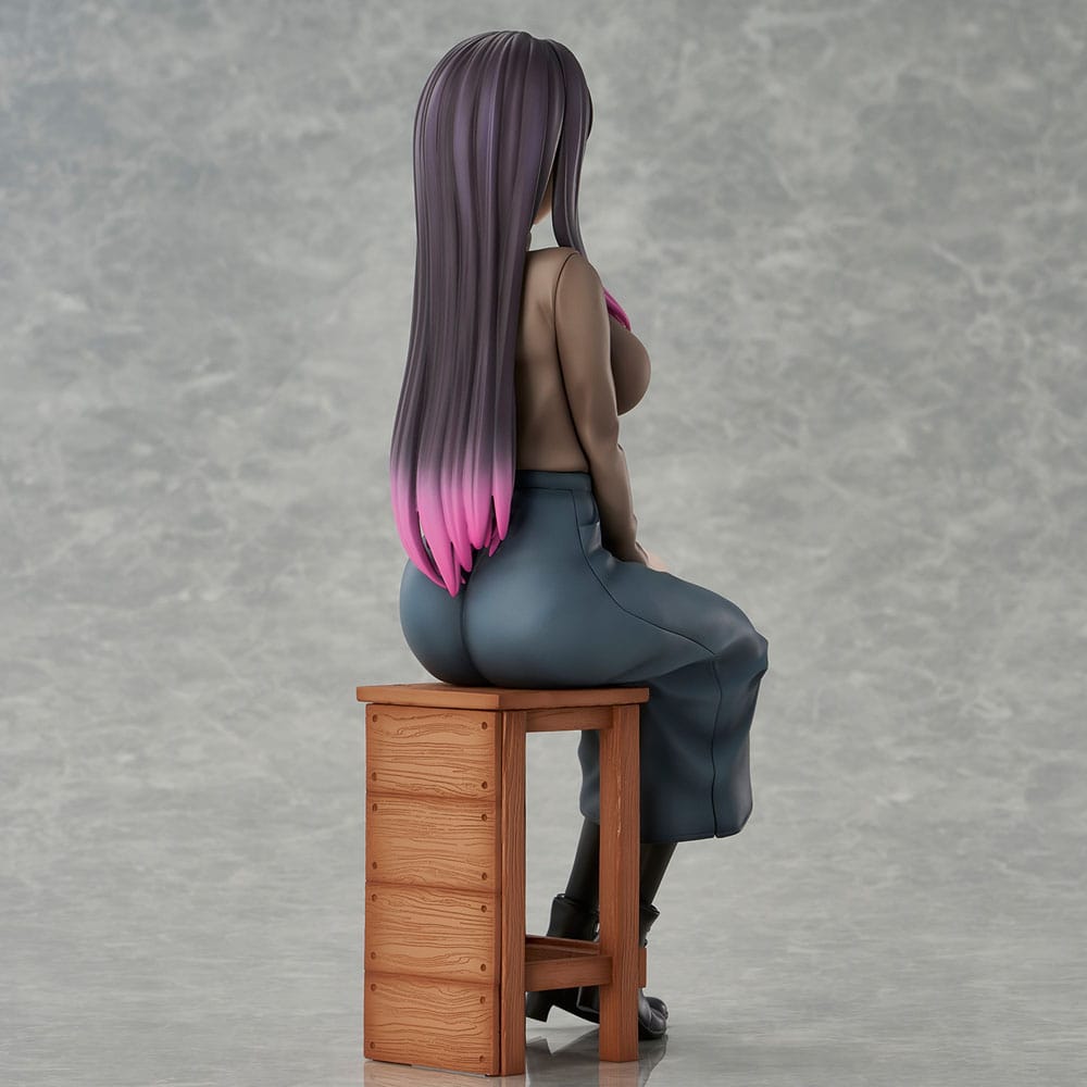 Original Karaktär PVC Figur Reika-sensei från Konstklubben Illustrerad av Anteiru 22 cm Union Creative