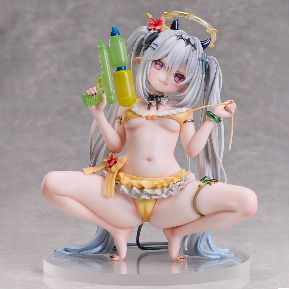 Original Character PVC Figur 1/6 Silver-Haired Girl Illustrerad av Chihiro 18 cm Union Creative