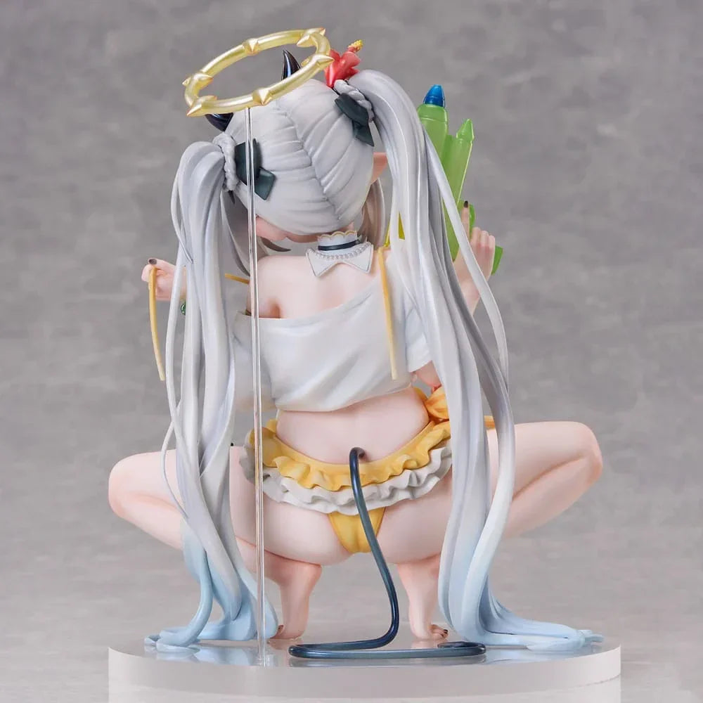 Original Character PVC Figur 1/6 Silver-Haired Girl Illustrerad av Chihiro 18 cm Union Creative