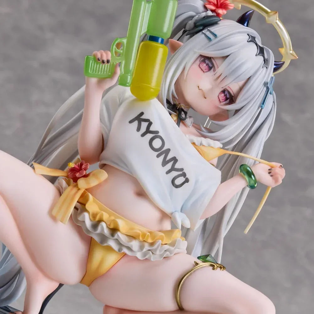 Original Character PVC Figur 1/6 Silver-Haired Girl Illustrerad av Chihiro 18 cm Union Creative