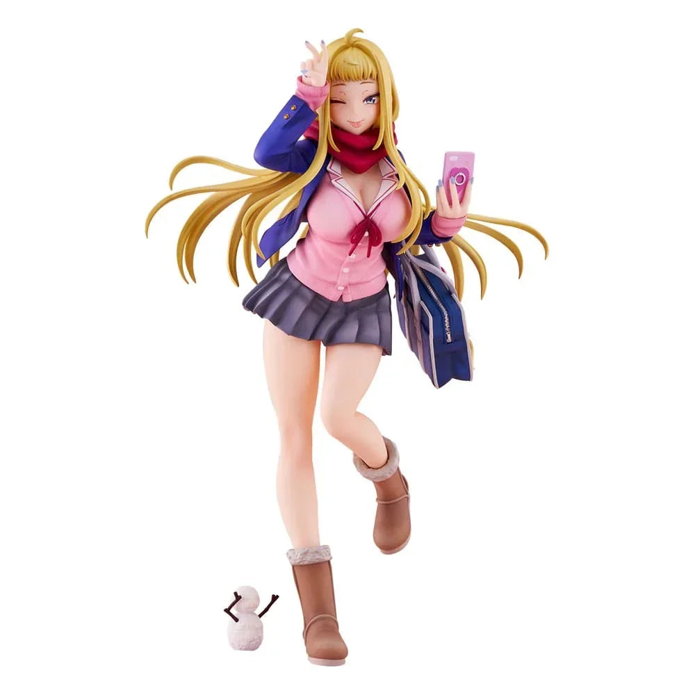 Hokkaido Gals Är Super Bedårande PVC Figur 1/6 Minami Fuyuki 28 cm Union Creative