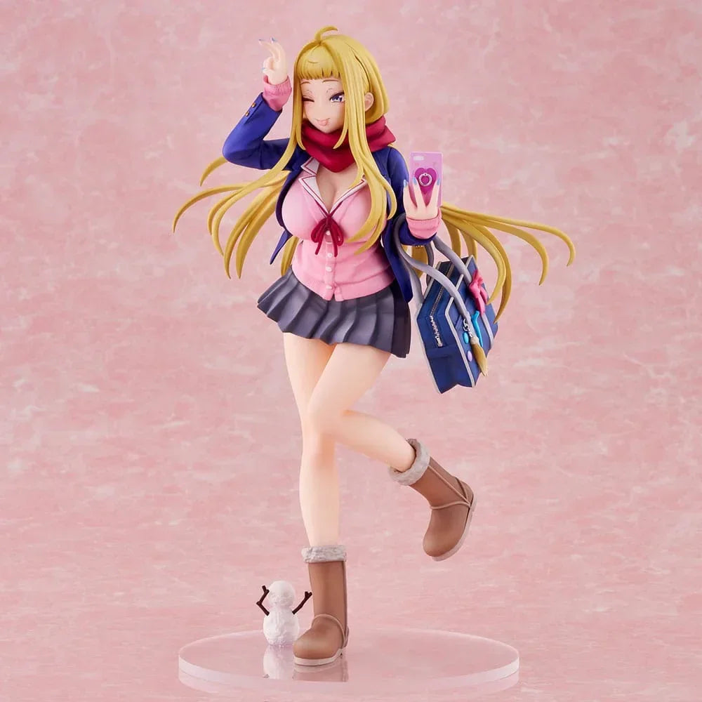Hokkaido Gals Är Super Bedårande PVC Figur 1/6 Minami Fuyuki 28 cm Union Creative