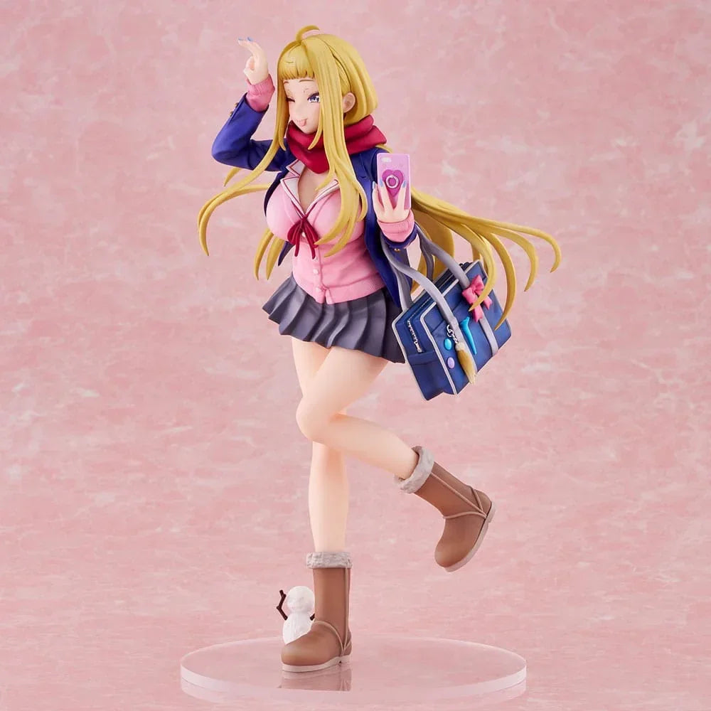 Hokkaido Gals Är Super Bedårande PVC Figur 1/6 Minami Fuyuki 28 cm Union Creative