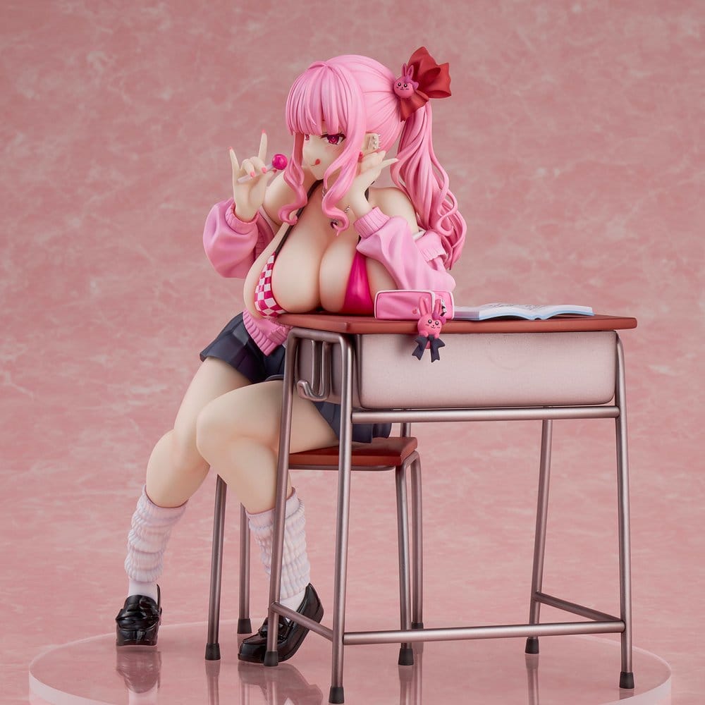 Originalfigur PVC Momozono Ririna Illustrerad av Kirume 19 cm Union Creative